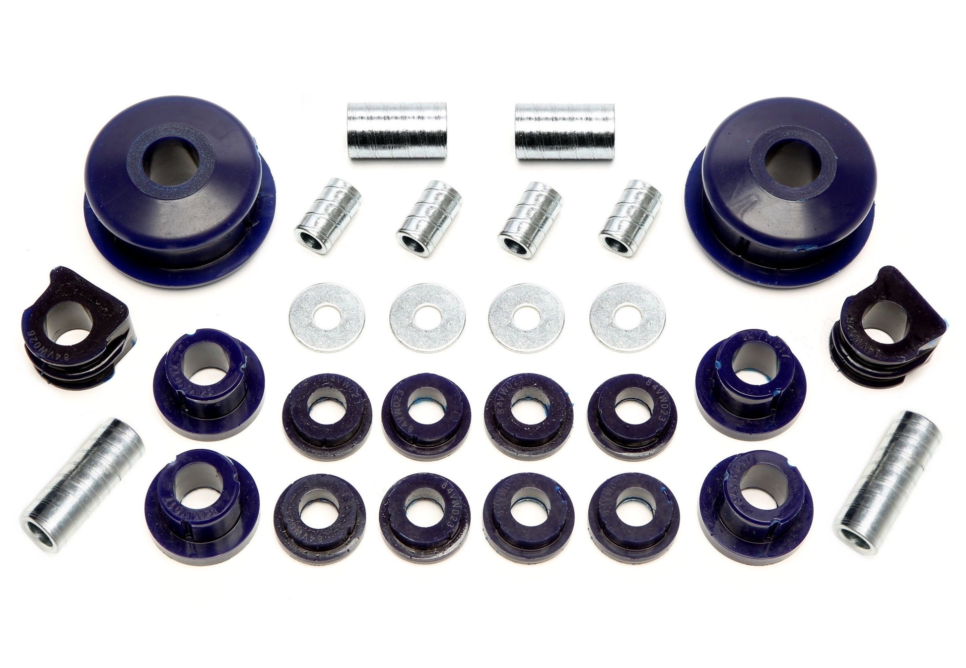 TA Technix PU-​Buchsen Kit 28-​teilig / Vorderachse mit 19mm Stabi / passend für Audi A3 (8L)/ Seat Leon, Toledo II (1M)/ ...