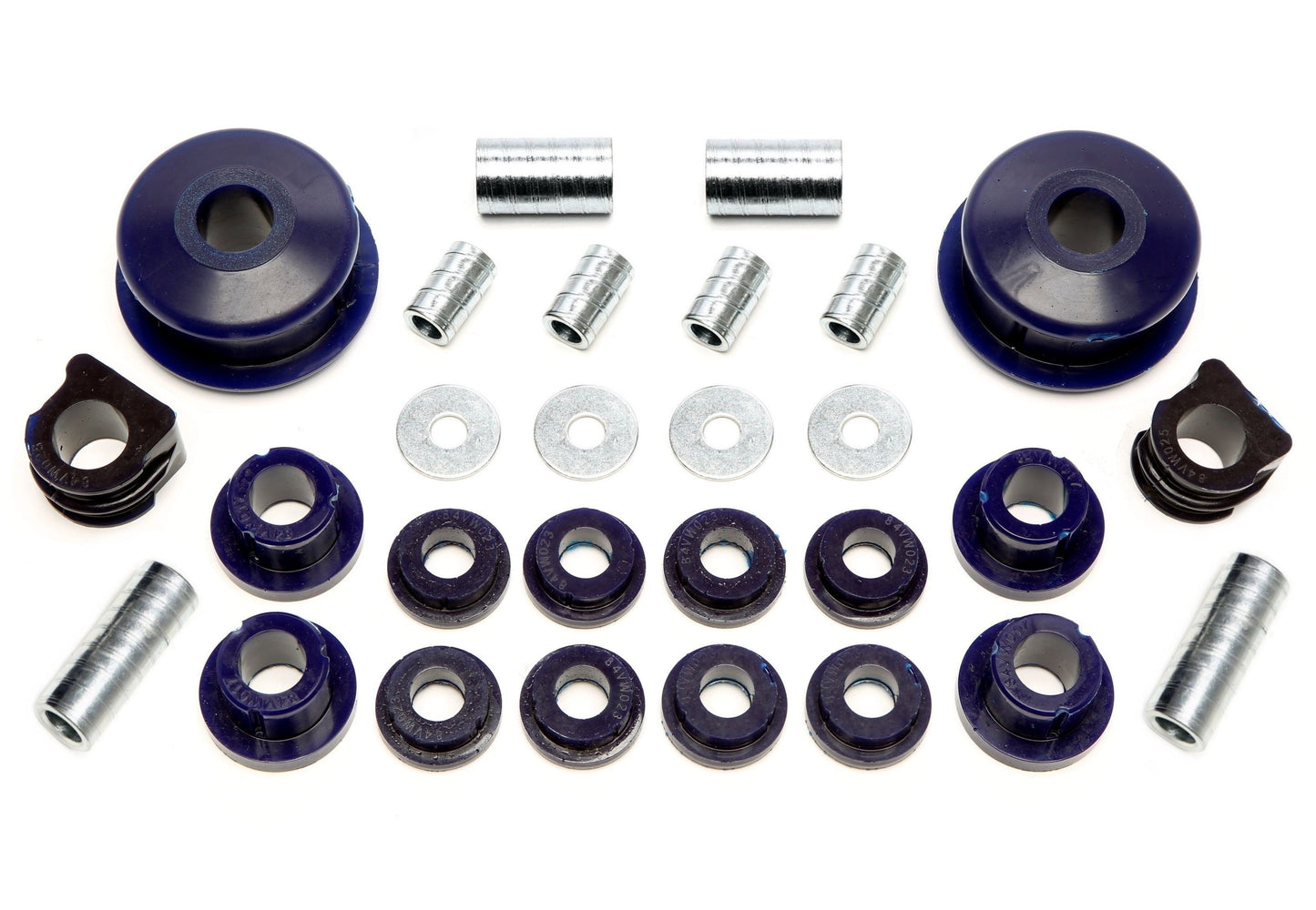 TA Technix PU-​Buchsen Kit 28-​teilig / Vorderachse mit 21mm Stabi / passend für Audi A3 (8L)/ Seat Leon, Toledo II (1M)/ ...