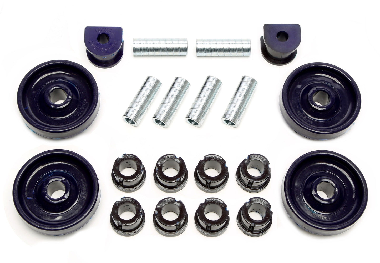 TA Technix PU-​Buchsen Kit 20-​teilig / Hinterachse-​4WD / passend für Audi A3Q (8L)/ TT-Q (8N)/ Seat Leon T4 (1M)/ Skoda ...