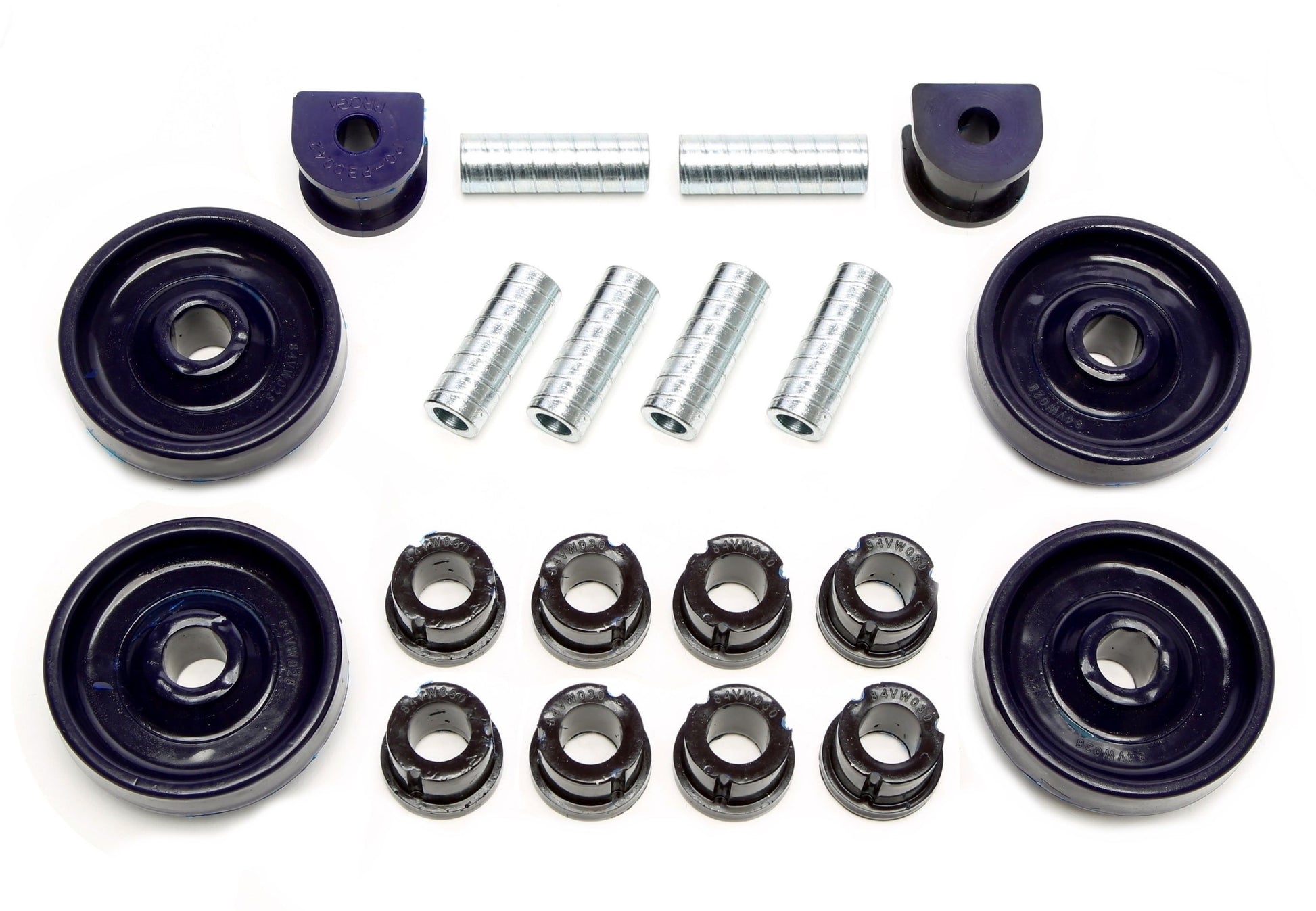 TA Technix PU-​Buchsen Kit 20-​teilig / Hinterachse-​4WD / passend für Audi A3Q (8L)/ TT-Q (8N)/ Seat Leon T4 (1M)/ Skoda ...