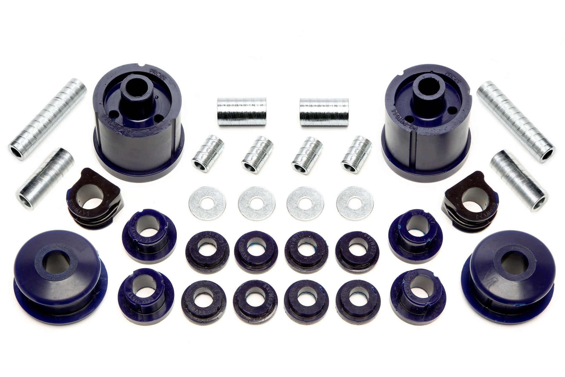 TA Technix PU-​Buchsen Kit 32-​teilig / Vorderachse mit 21mm Stabi +Hinterachse / passend für Audi A3 (8L)/ Seat Leon, Tol...