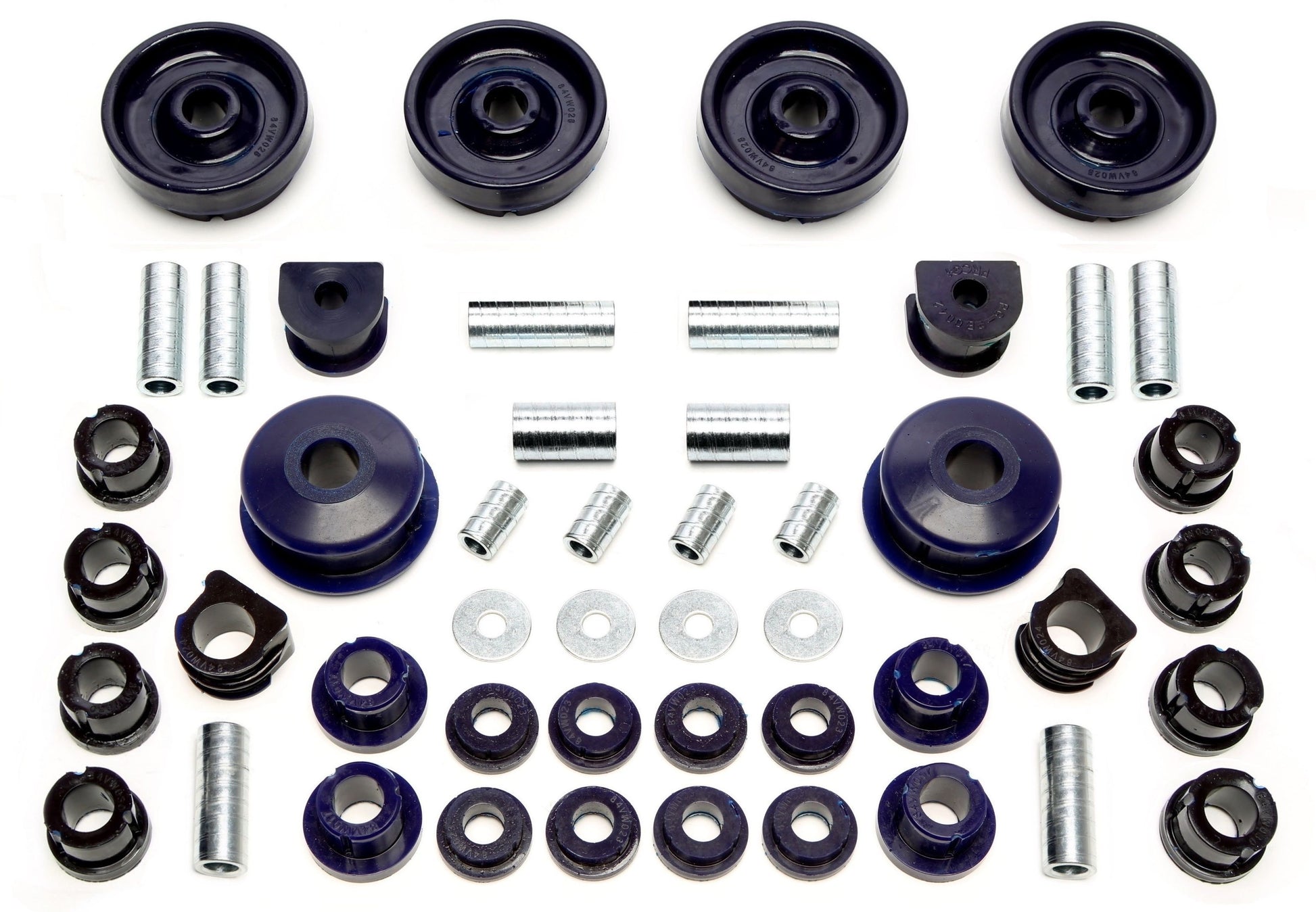TA Technix PU-​Buchsen Kit 48-​teilig / Vorderachse mit 23mm Stabi+HA-​4WD / passend für Audi A3Q (8L)/ Seat Leon T4 (1M)/...