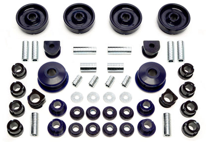 TA Technix PU-​Buchsen Kit 48-​teilig / Vorderachse mit 23mm Stabi+HA-​4WD / passend für Audi A3Q (8L)/ Seat Leon T4 (1M)/...