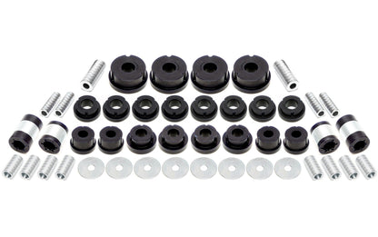 TA Technix PU-​Buchsen Kit 46-​teilig / Hinterachse / passend für Audi A3 / Q3 / TT / Seat Leon / Altea / Toledo / Alhambr...