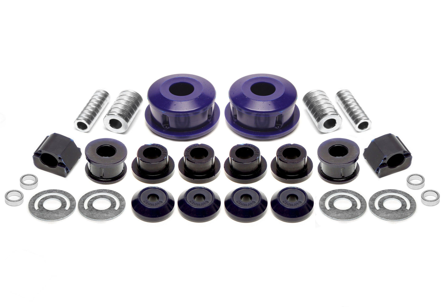 TA Technix PU-​Buchsen Kit 26-​teilig / Vorderachse mit 18mm Stabi / passend für Seat Arosa (6H)/ VW Lupo (6X/6E)/ Polo (6...