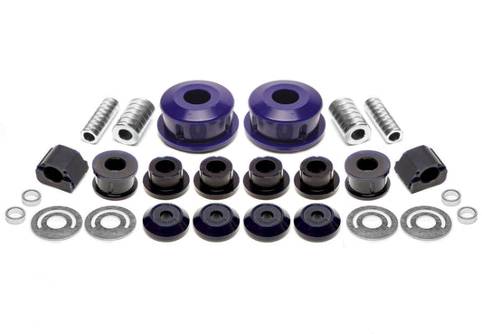 TA Technix PU-​Buchsen Kit 26-​teilig / Vorderachse mit 18mm Stabi / passend für Seat Arosa (6H)/ VW Lupo (6X/6E)/ Polo (6...