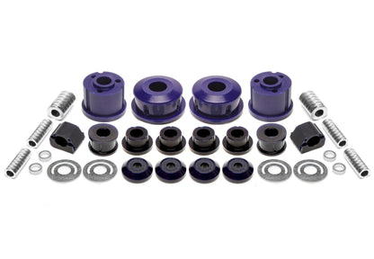 TA Technix PU-​Buchsen Kit 30-​teilig / Vorderachse mit 20mm Stabi +Hinterachse Ø 71,5mm / passend für VW Polo 6N2