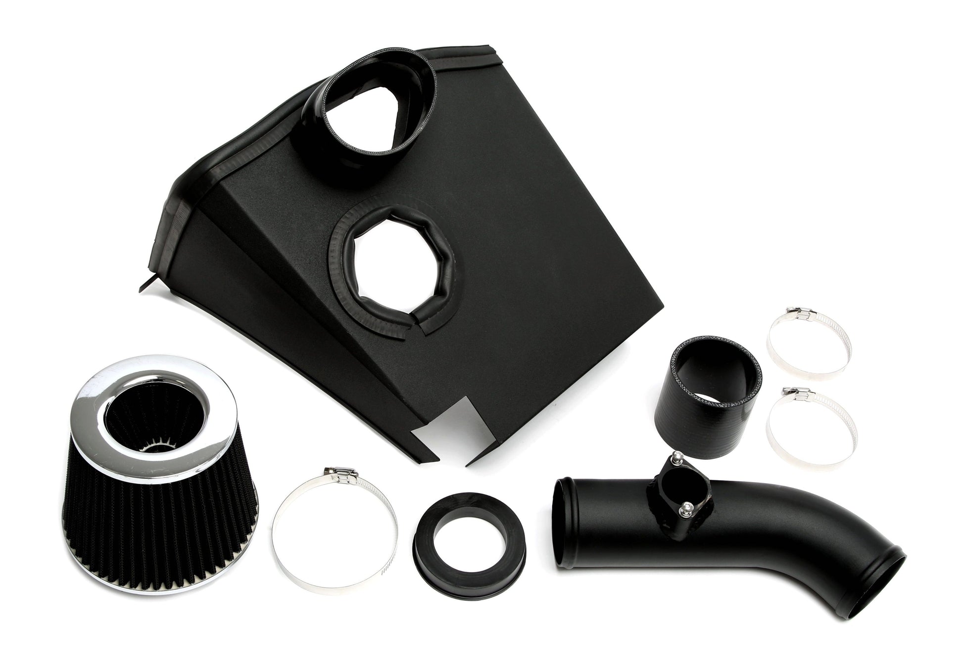 TA Technix Ansaugrohr Kit schwarz / air intake kit / passend für BMW 1er (E81/E82/E87/E88)/ 3er (E90-​E93)/ 120i + 320i