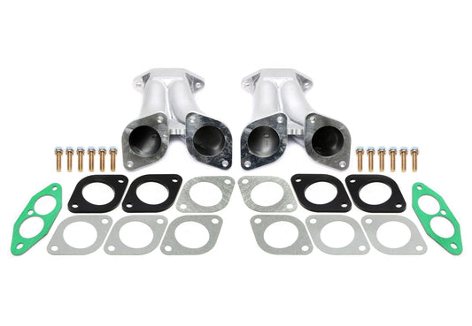 TA Technix Ansaugbrücke passend für 2x Weber 40, 44 IDF Doppelvergaser / Dellorto DRLA Doppelvergaser passend an VW Typ 1 ...