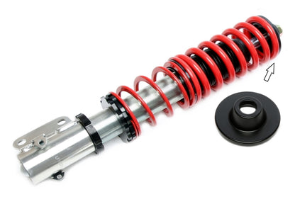 TA Technix oberer Federteller schwarz für TA Gewindefahrwerke passend für Audi, Ford, Opel, Seat, Skoda, VW