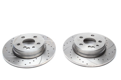 TA Technix Sport Bremsscheiben Satz Hinterachse passend für Mercedes Benz S-​Klasse W140