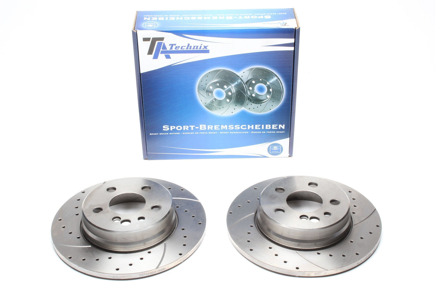 TA Technix Sport Bremsscheiben Satz Hinterachse passend für Mercedes Benz S-​Klasse W140