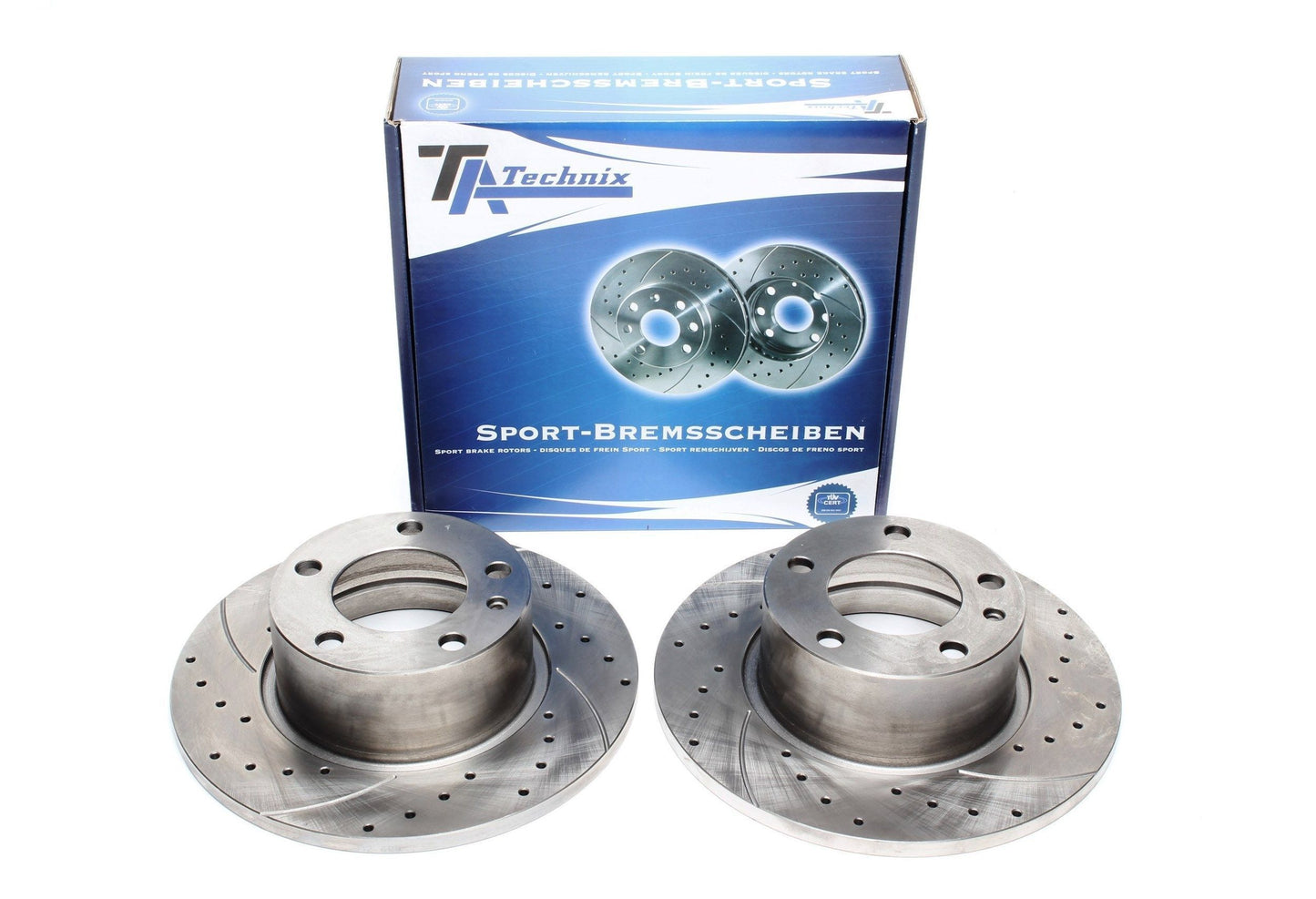 TA Technix Sport Bremsscheiben Satz Vorderachse passend für BMW 5er E28
