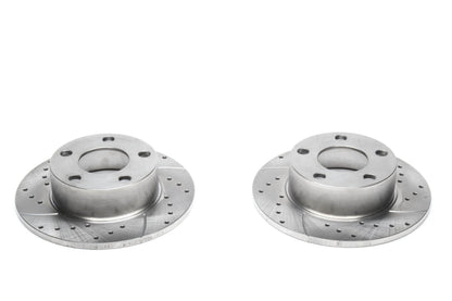 TA Technix Sport Bremsscheiben Satz Hinterachse passend für Audi 100/200/Quattro