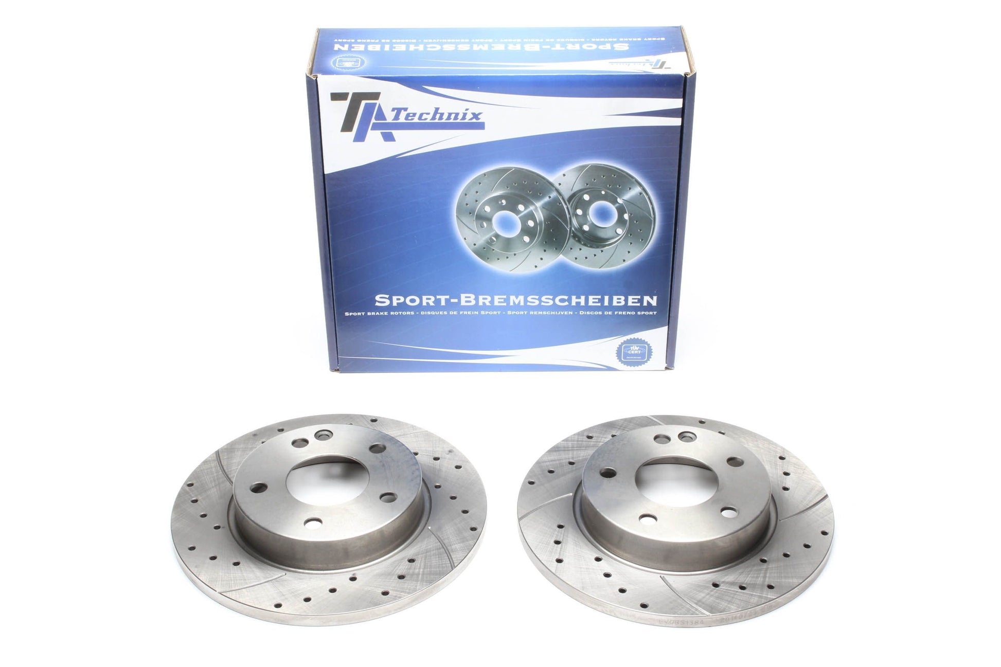 TA Technix Sport Bremsscheiben Satz Vorderachse passend für Mercedes Benz A-​Klasse A140/ A160