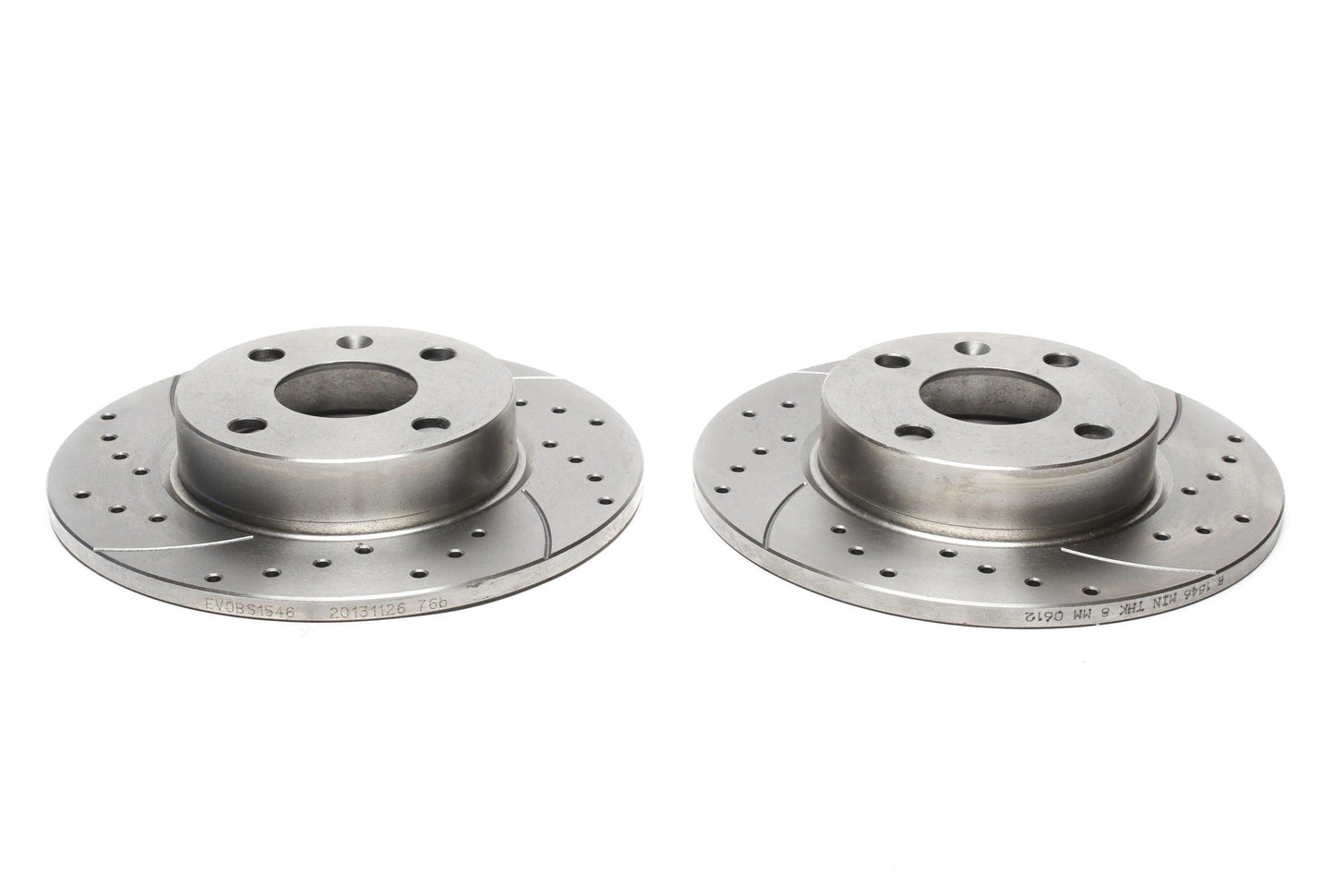 TA Technix Sport Bremsscheiben Satz Hinterachse passend für Opel Corsa C / Combo / Tigra Twintop