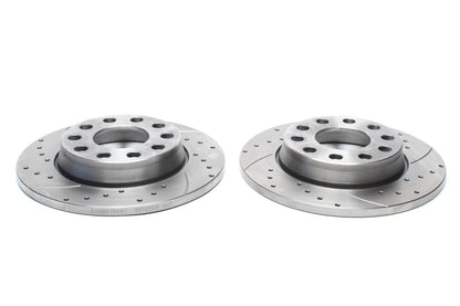TA Technix Sport Bremsscheiben Satz Hinterachse passend für Audi A4 8E/B6/B7 / 8H/B6/B7 / Seat Exeo
