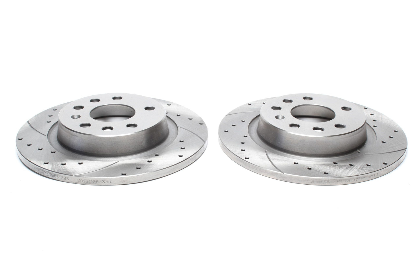 TA Technix Sport Bremsscheiben Satz Hinterachse passend für Fiat Opel / Saab