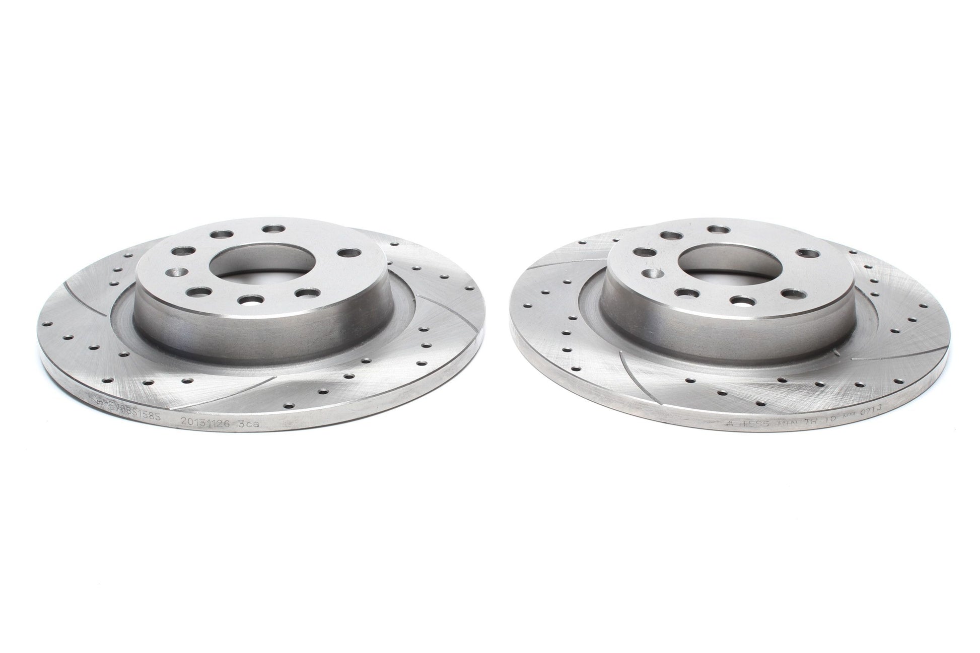TA Technix Sport Bremsscheiben Satz Hinterachse passend für Fiat Opel / Saab