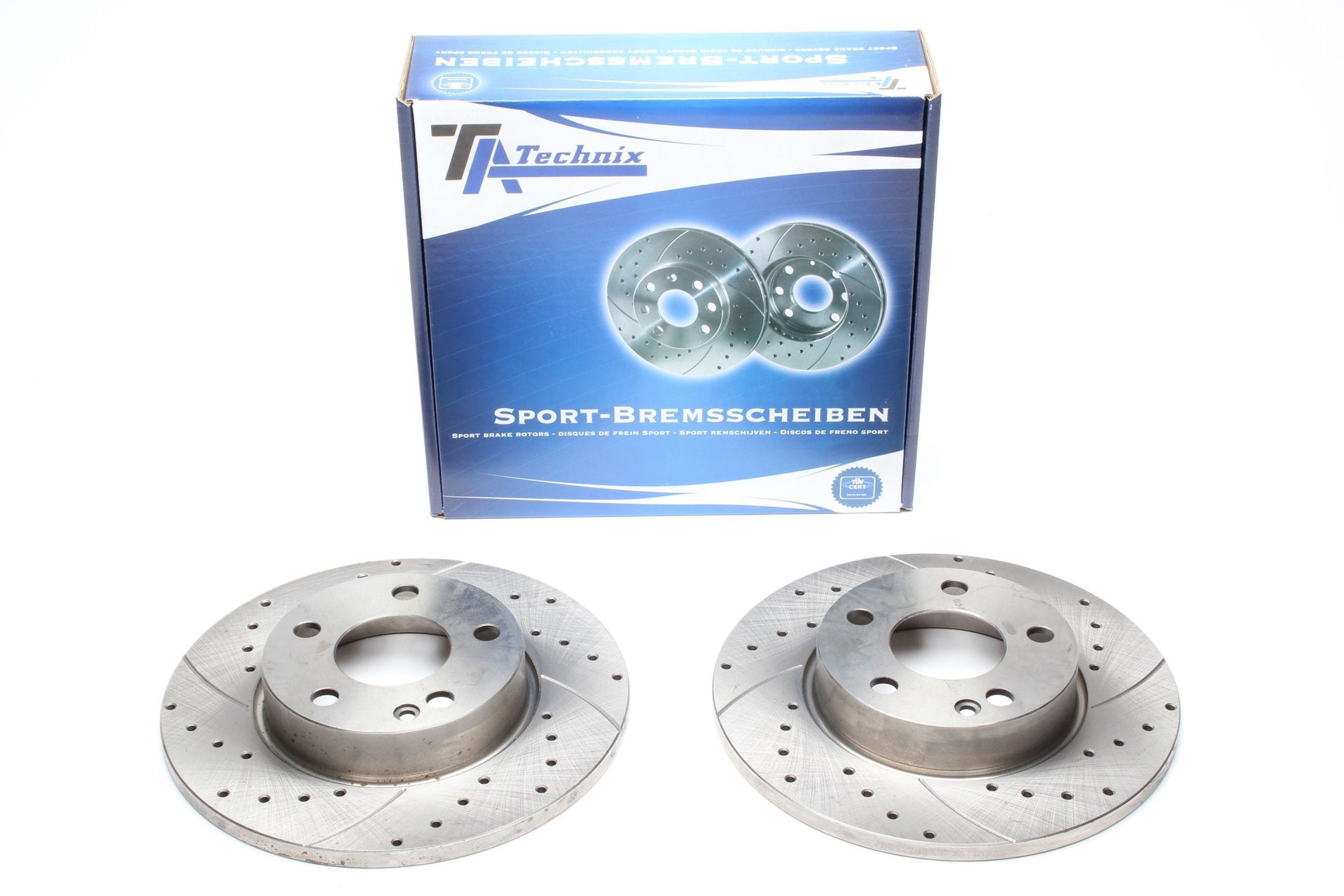 TA Technix Sport Bremsscheiben Satz Vorderachse passend für Mercedes Benz A-​Klasse W169