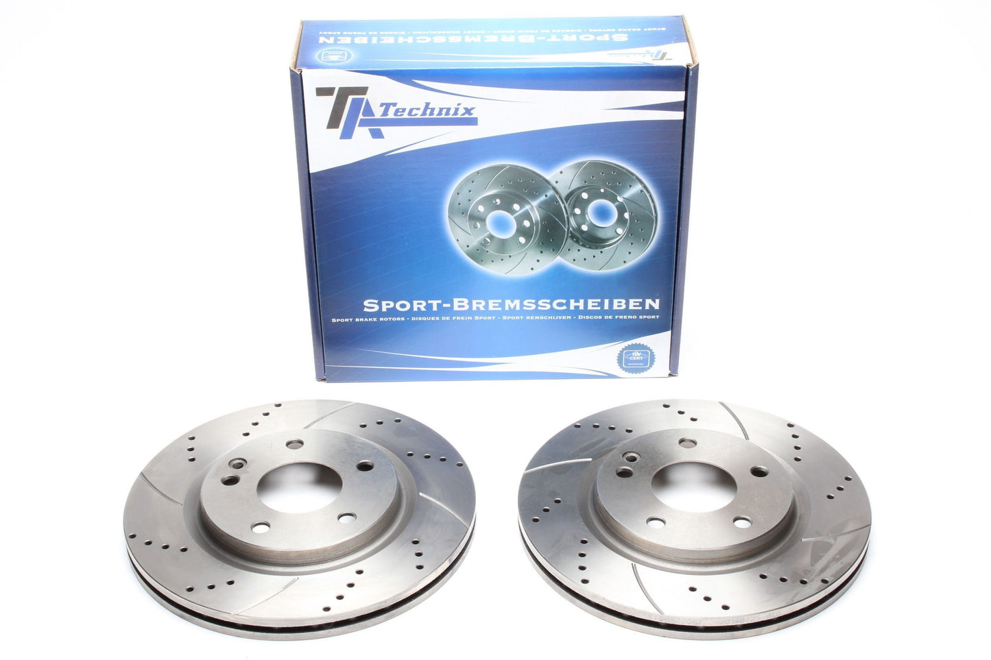 TA Technix Sport Bremsscheiben Satz Vorderachse passend für Mercedes Benz A-​Klasse W168