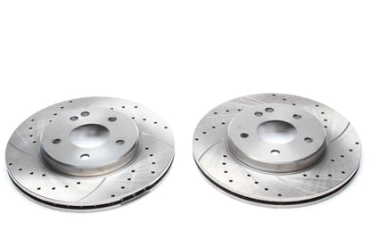 TA Technix Sport Bremsscheiben Satz Vorderachse passend für Mercedes Benz C-​Klasse W202/S202