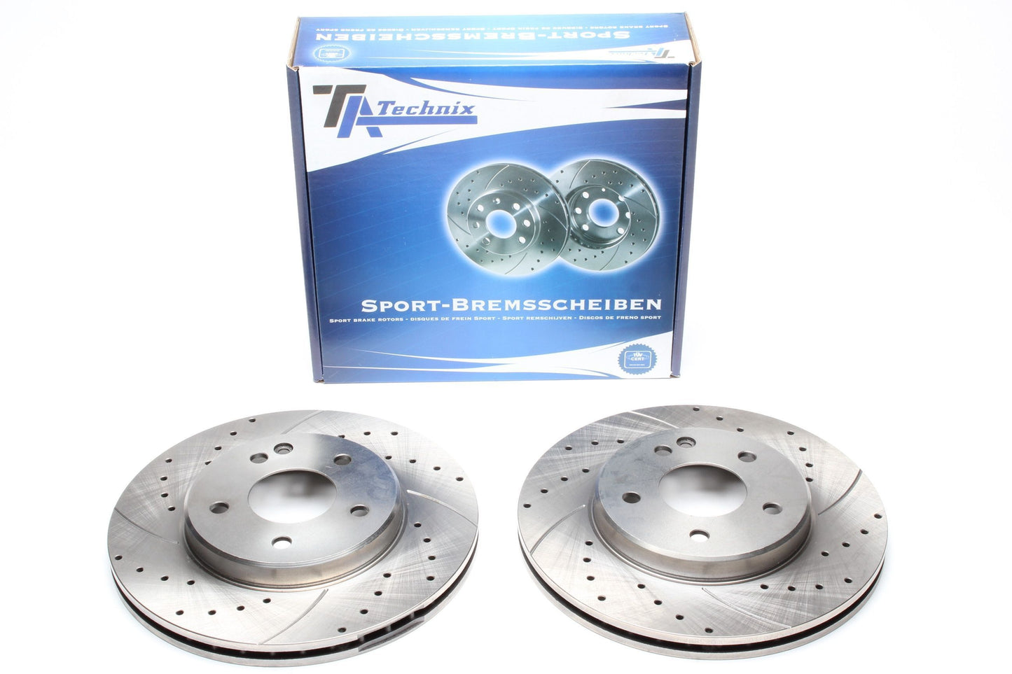 TA Technix Sport Bremsscheiben Satz Vorderachse passend für Mercedes Benz C-​Klasse W202/S202