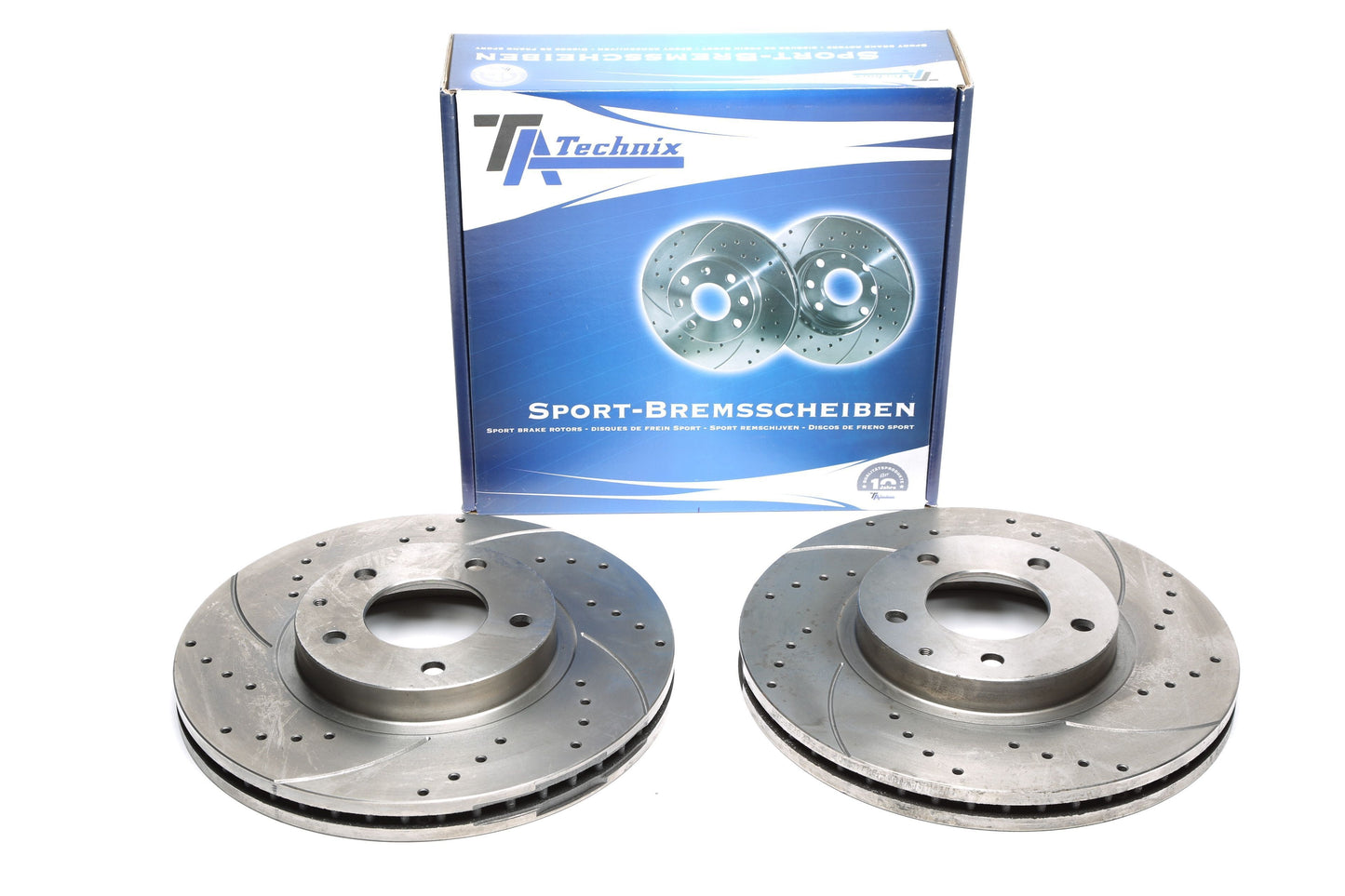 TA Technix Sport Bremsscheiben Satz Vorderachse passend für Mazda MPV II