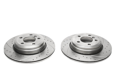 TA Technix Sport Bremsscheiben Satz Hinterachse passend für BMW 7er E65/E66