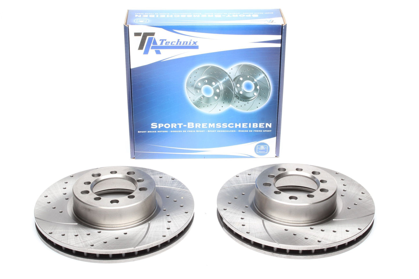 TA Technix Sport Bremsscheiben Satz Vorderachse passend für Mercedes Benz S-​Klasse W126/C126