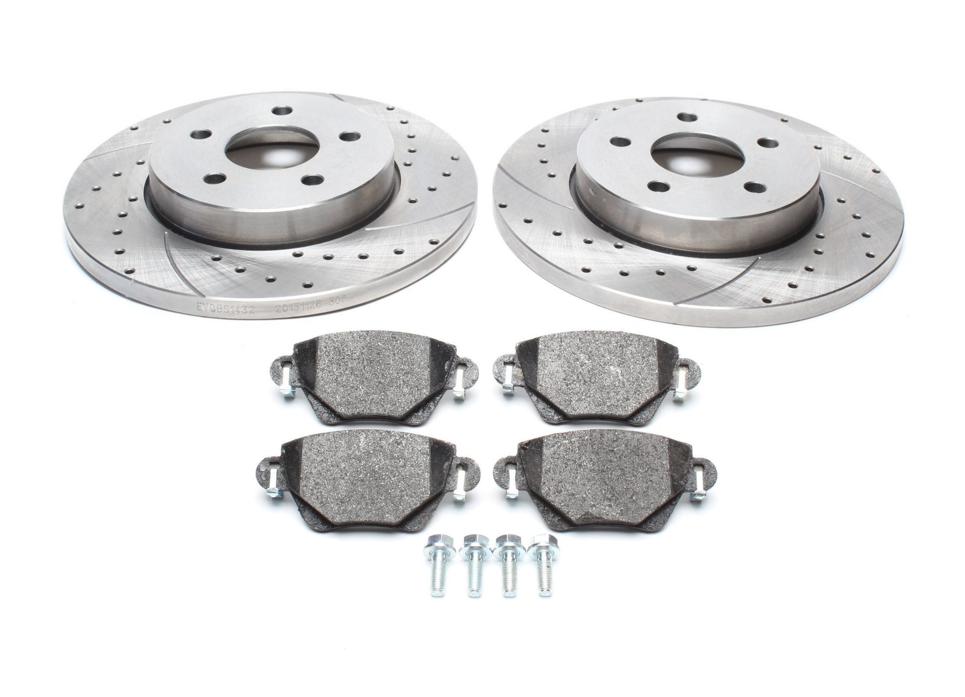 TA Technix Sport Bremsscheiben Satz inkl. Bremsbelagsatz Hinterachse passend für Ford Mondeo III / Jaguar X-​Type