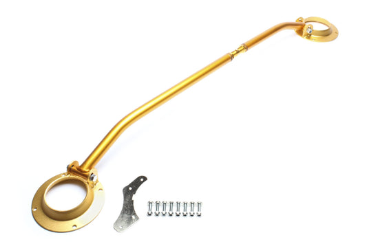 TA Technix Alu-​Domstrebe, gold passend für Seat Toledo I/VW Golf III/Golf III Cabrio/Passat 35I/Vento