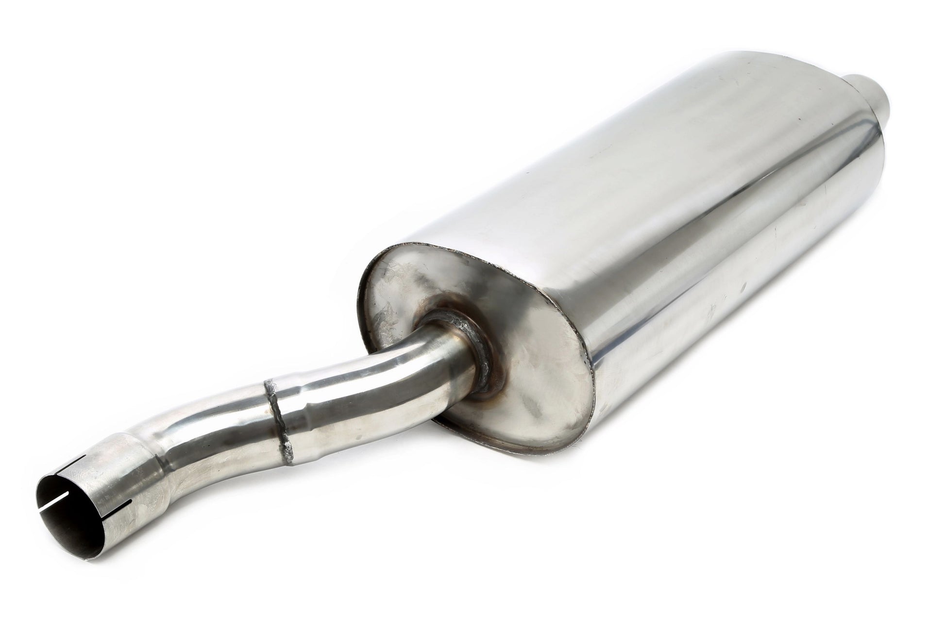 TA Technix Endschalldämpfer 2x76mm rund/gebördelt aus Edelstahlanlage EVOE466A-​xx