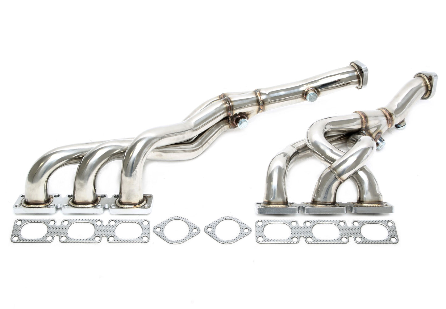 TA Technix Fächerkrümmer passend für BMW 3er Serie E46, 5er Serie E39, Z4 E85 6-​Zylinder M54 Motoren