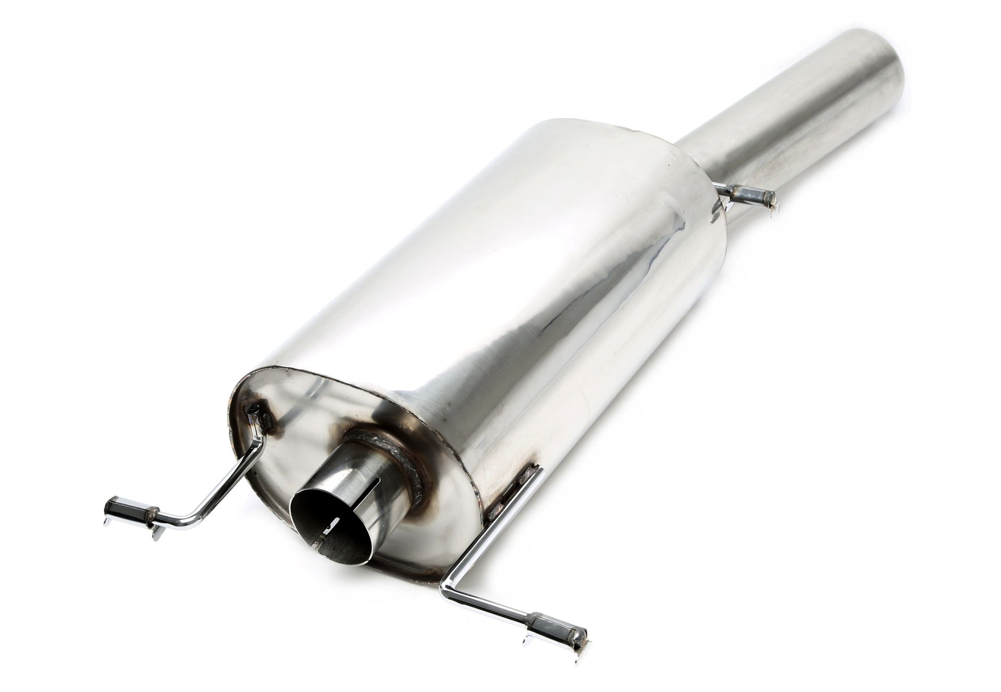 TA Technix Endschalldämpfer 1x90mm rund aus Edelstahlanlage EVOG1A-​xx