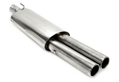 TA Technix Endschalldämpfer 2x76mm rund/gebördelt aus Edelstahlanlage EVOG2A-​xx