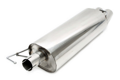 TA Technix Endschalldämpfer 2x76mm rund/gebördelt aus Edelstahlanlage EVOG4A-​xx