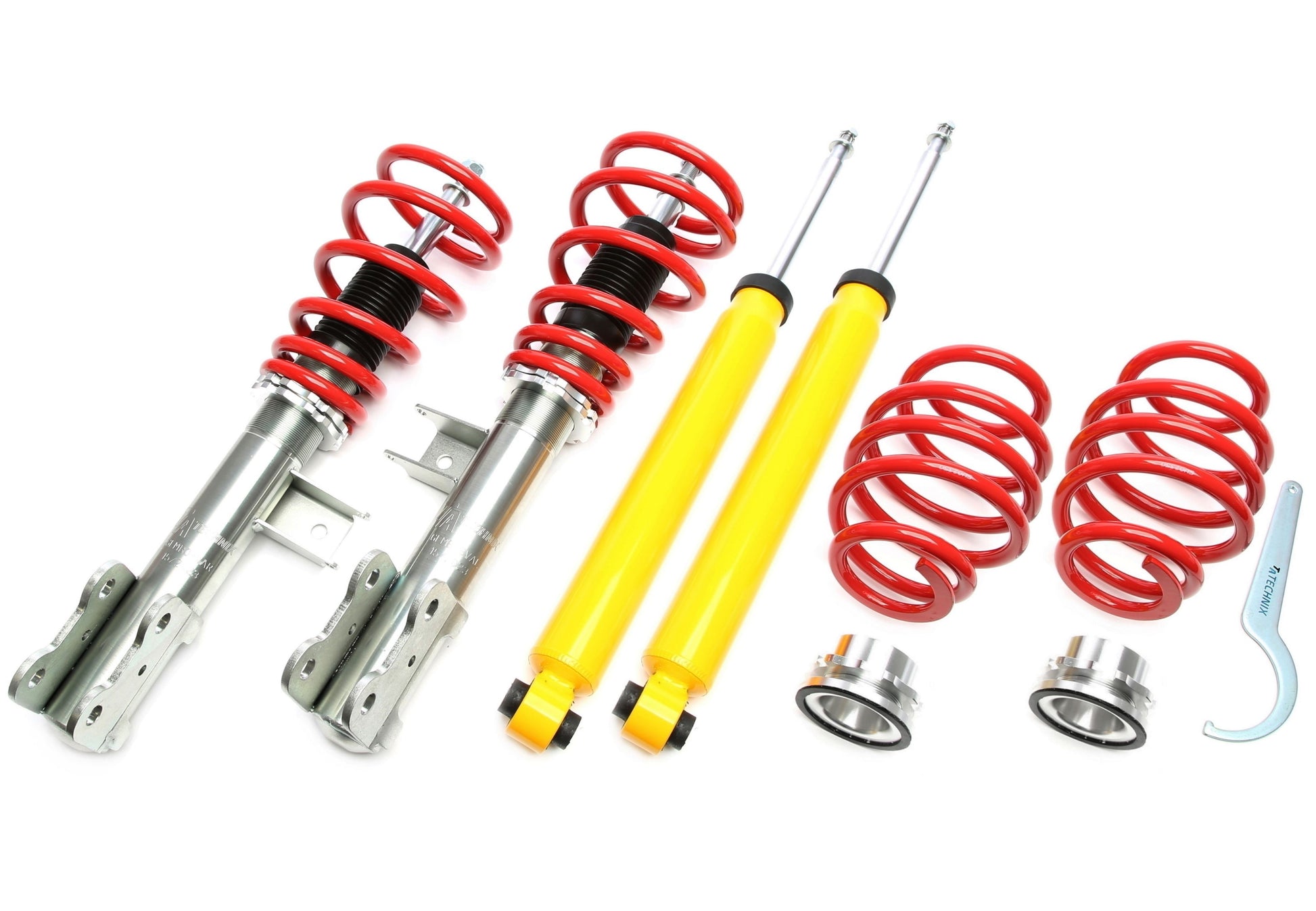 TA Technix Gewindefahrwerk passend für Mercedes Benz A-​Klasse W176, B-​Klasse W246, CLA-​Klasse C117/X117, GLA-​Klasse X1...