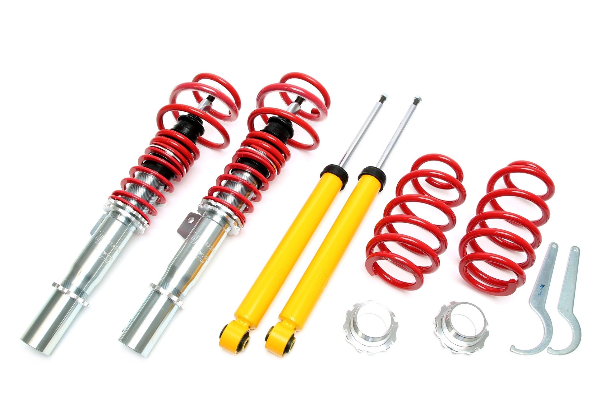 TA Technix Gewindefahrwerk passend für Audi TT (8J)/ VW Golf VI, - Variant, -​Cabriolet (1K), Jetta IV (Typ 16), Scirocco ...