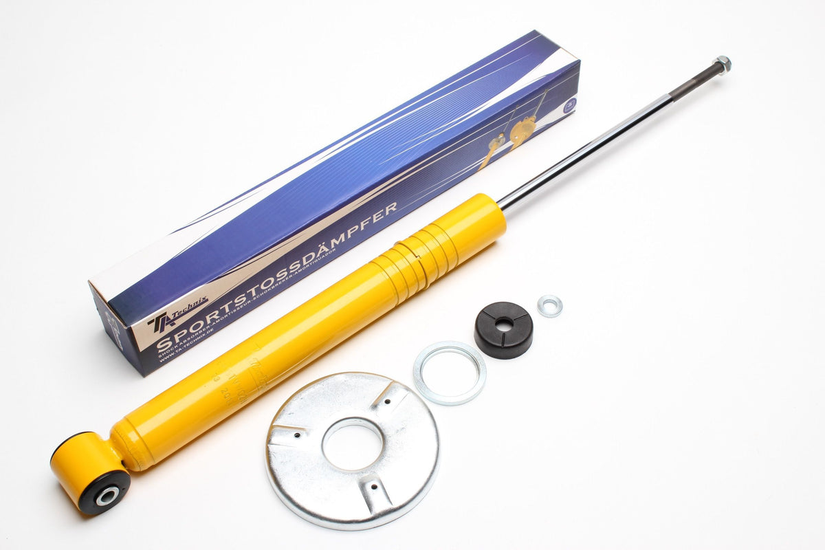 TA Technix Sportstoßdämpfer Hinterachse passend für Seat Toledo I / VW Corrado, Golf II+III, Golf III+IV Cabriolet, Jetta ...