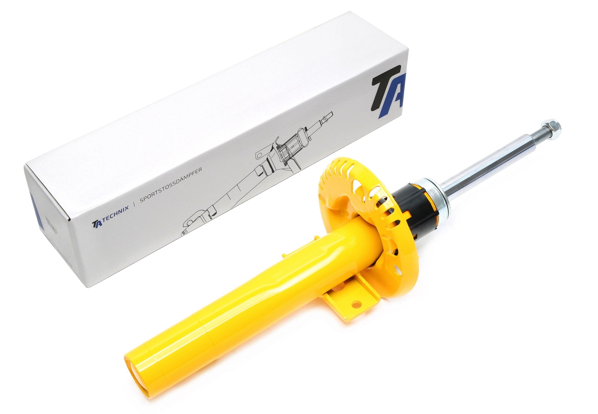 TA Technix Sportstoßdämpfer Vorderachse passend für Audi A1 (GB), Seat Ibiza V (KJ), Skoda Fabia (PJ), Kamiq (NW), Scala (...