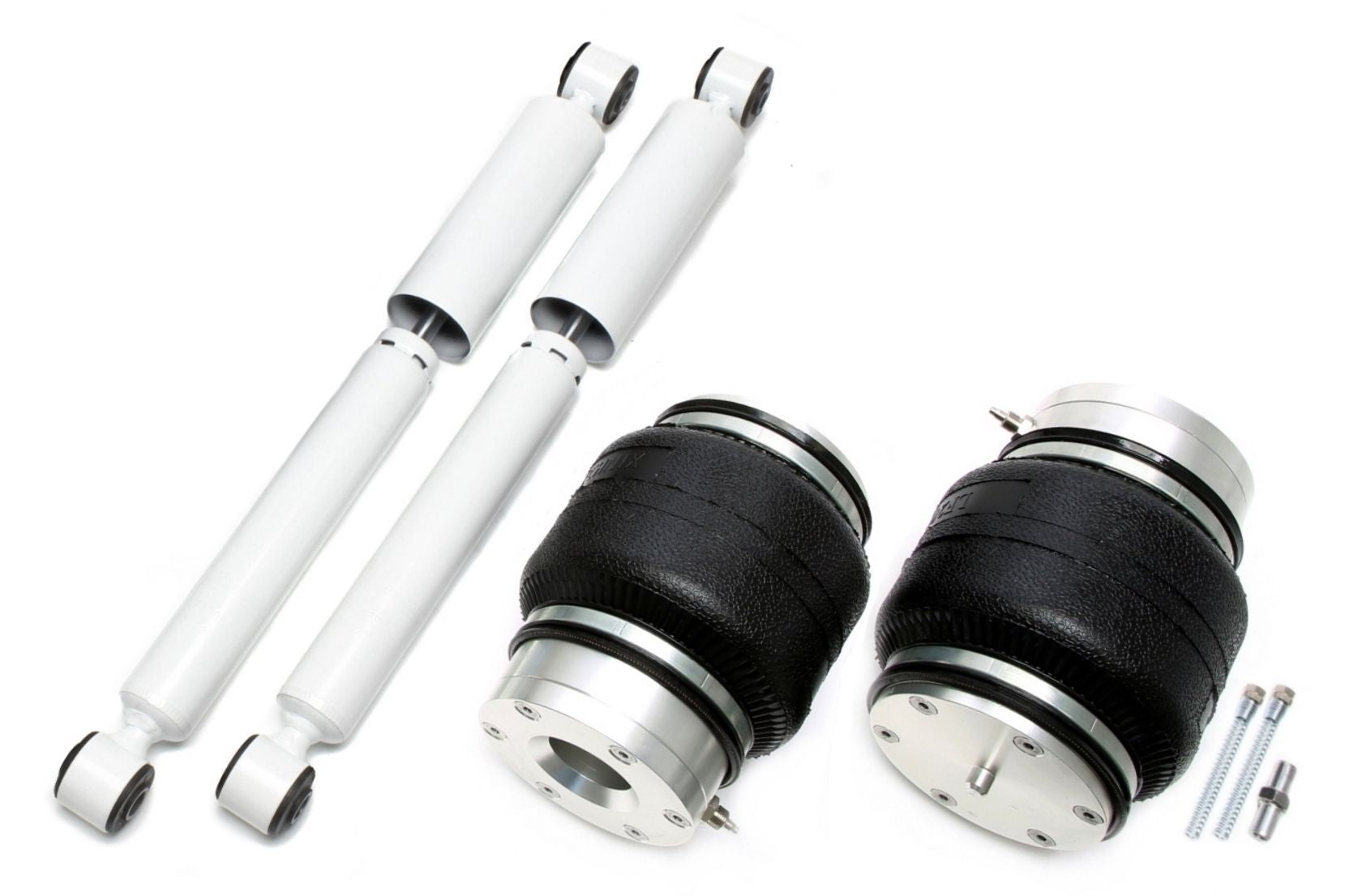 TA Technix Luftdämpfersatz Hinterachse passend für Audi A3, S3 Quattro (8L), TT Quattro 8(N)/ Seat Leon 4x4 (1M)/ Skoda Oc...