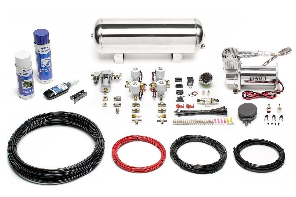 TA Technix /Viair Luftfahrwerk "komfortable Abstimmung" passend für Mercedes Benz 190er-​W201