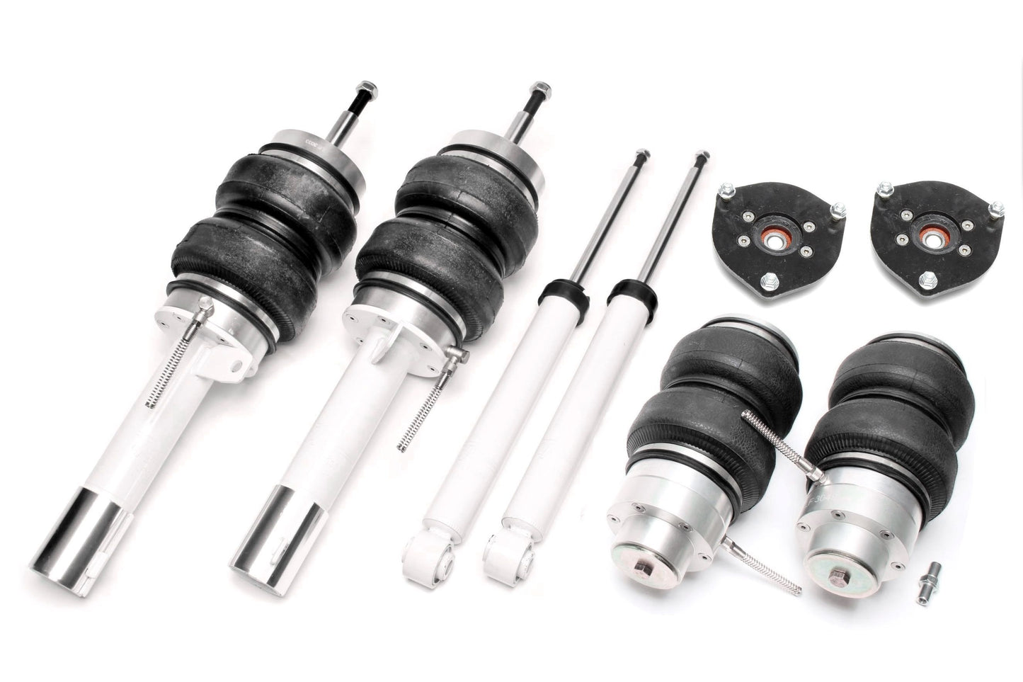 TA Technix Luftfahrwerk/Airmanagement mit Airmanagement passend für Audi A3 (8P)/ Seat Altea, Leon, Toledo (1P/5P)/ Skoda ...