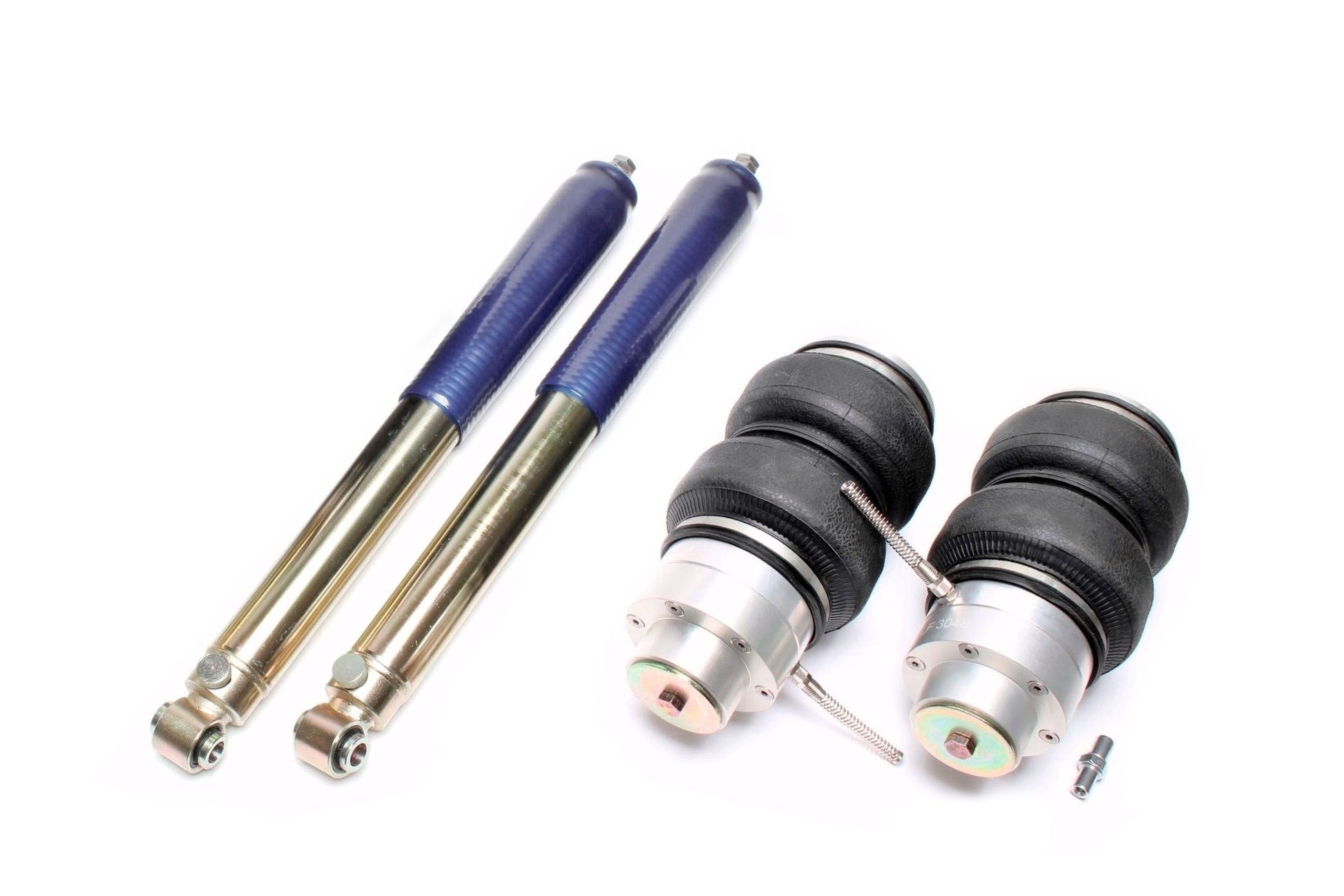 TA Technix härteverstellbarer Luftdämpfersatz Hinterachse passend für Audi A3 (8P)/ Seat Alhambra (7N), Altea, Leon, Toled...