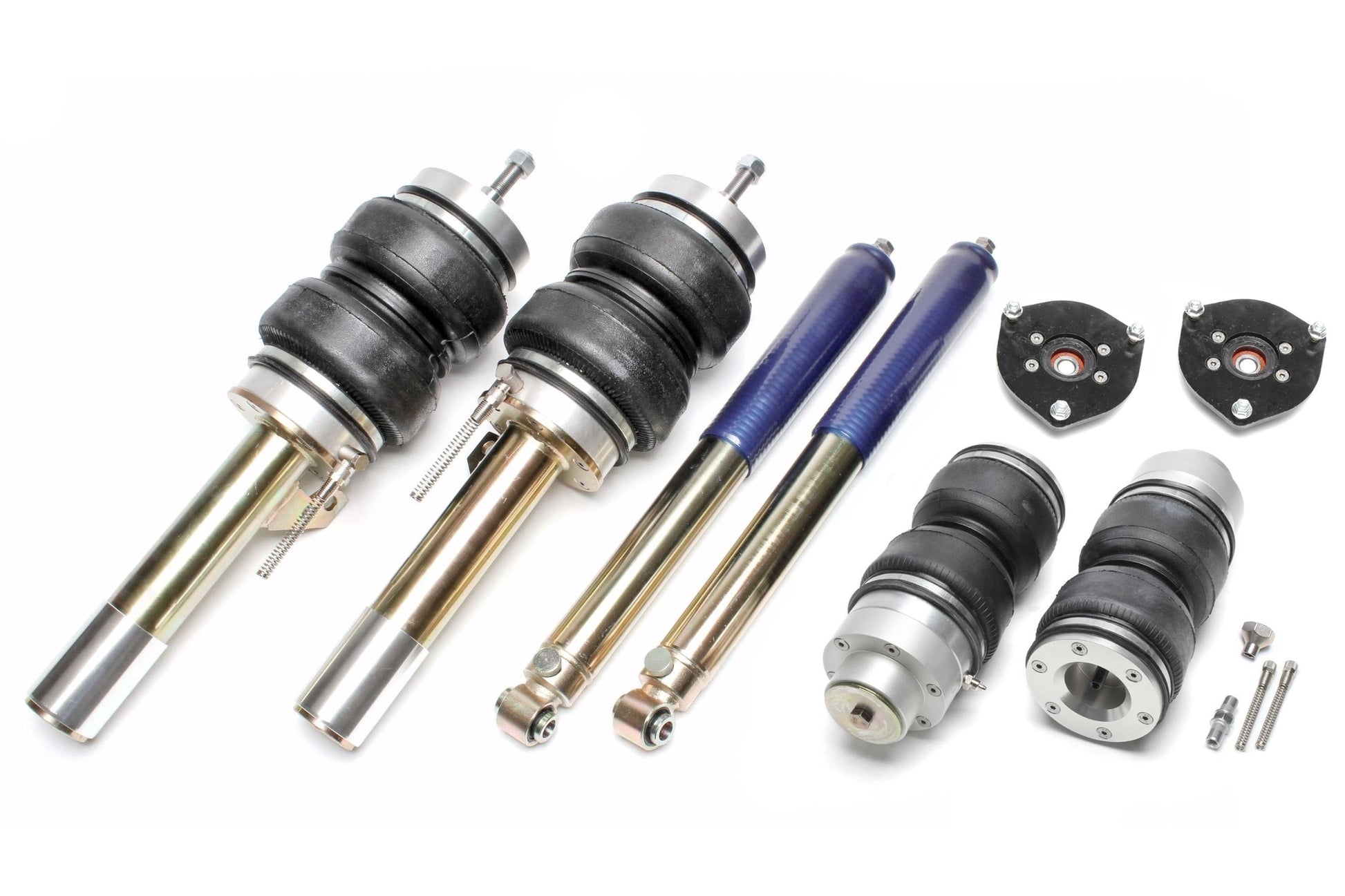 TA Technix /Viair härteverstellbares Luftfahrwerk passend für Audi A3 Quattro (8P)/ Seat Altea XL 4x4 (5P)/ Skoda Octavia ...