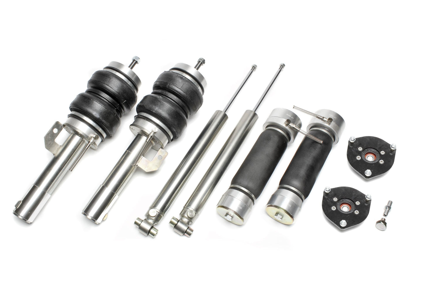 TA Technix härteverstellbares Luftfahrwerk mit Airmanagement passend für Audi A3 (8V), TT (8S-8J)/ Seat Leon (5F)/ Skoda O...