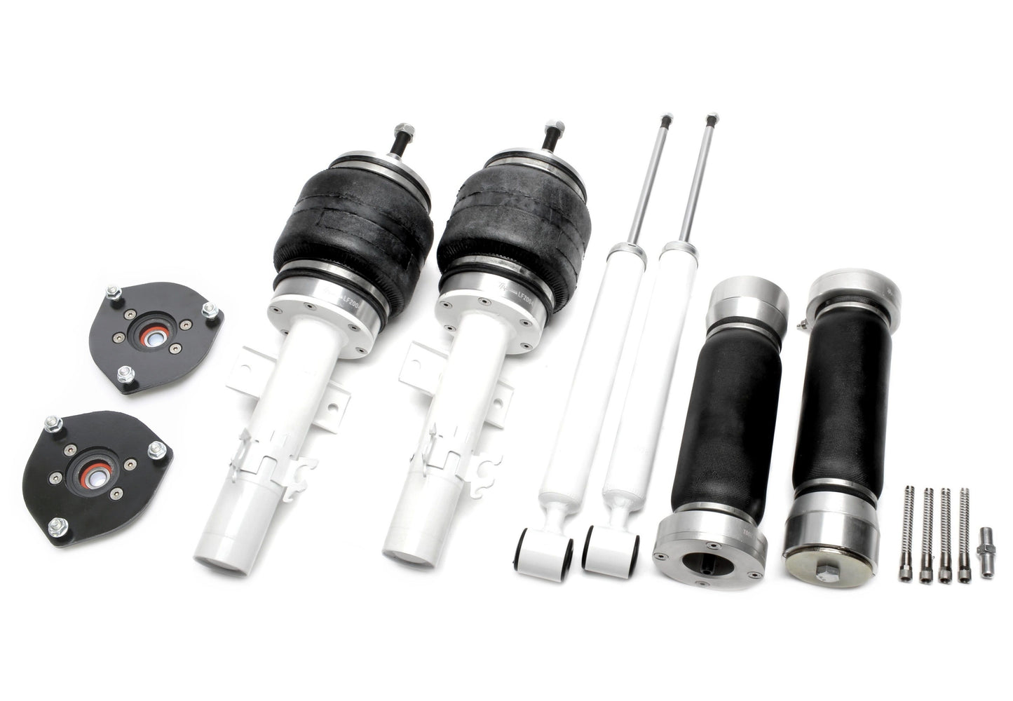 TA Technix Luftfahrwerk mit Airmanagement passend für Audi A2 (8Z)/ Seat Ibiza III (6L)/ Skoda Fabia I-II (6Y/5J)/ VW Fox ...