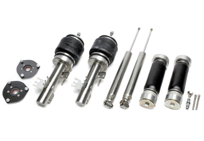 TA Technix /Viair härteverstellbares Luftfahrwerk passend für Audi A2 (8Z)/ Seat Ibiza III (6L)/ Skoda Fabia I-II (6Y/5J)/...