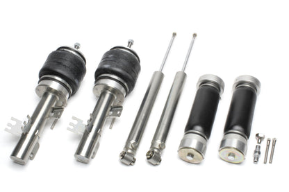 TA Technix härteverstellbares Luftfahrwerk mit Airmanagement passend für Audi A1 (8X)/ Seat Ibiza IV (6J)/ Skoda Fabia III...
